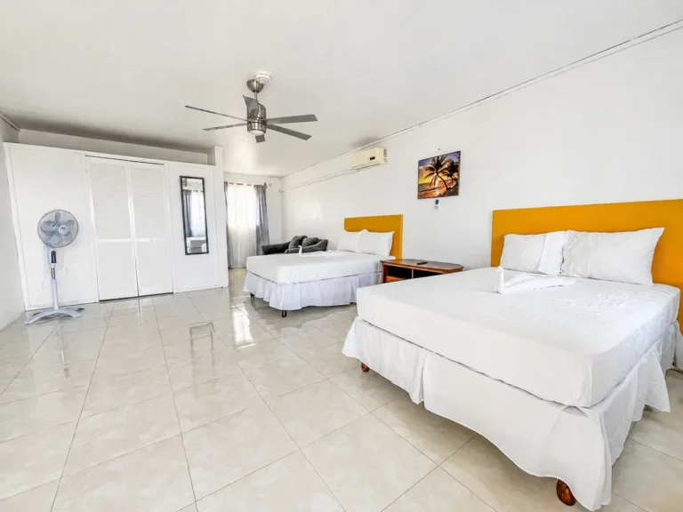 Bright two-bed wide view in Coastal Vista Room 2 at Da Villa Juanita