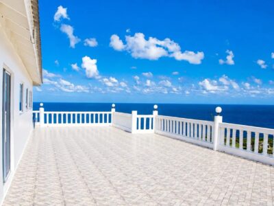 Ocean view balcony at Grand Pavilion Da Villa Juanita
